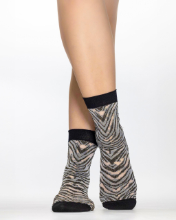 Dámske ponožky BLACK ZEBRA